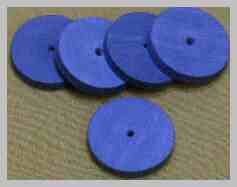 Square Edge Wheel, blue
