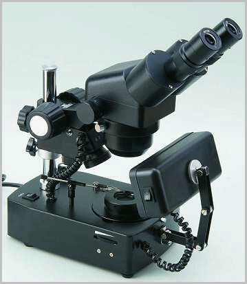 Zoom Stereo Microscope, Gemmological
