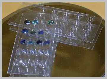 Plastic Gemstone Storage