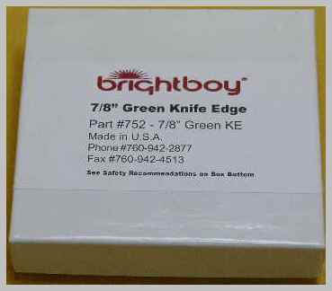 Knife Edge Wheels, green (100)